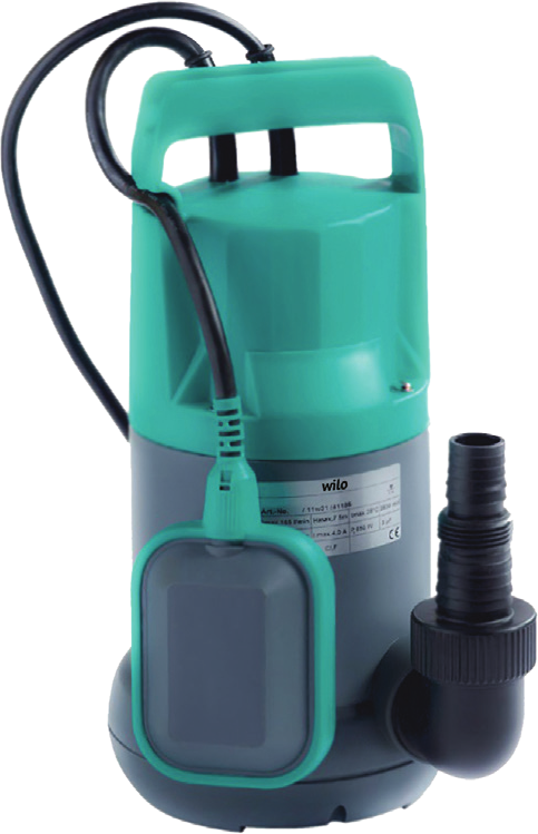 Wilo Initial Drain domestik drenaj pompası