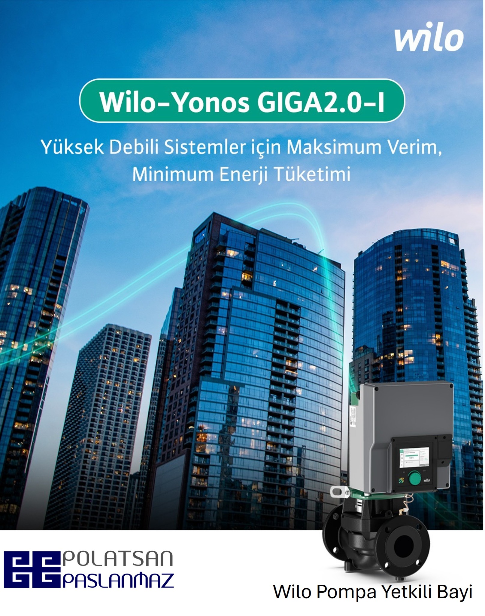 Wilo Yonos GIGA2.0-I ürün görseli